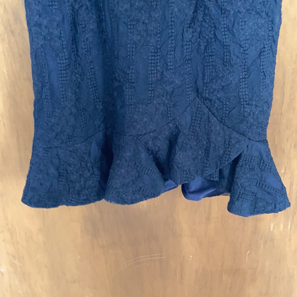 Saints & Secrets navy blue dress size L - Picture 10 of 17